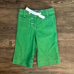 Mini Boden Wide Leg Green Pants size 4Y
